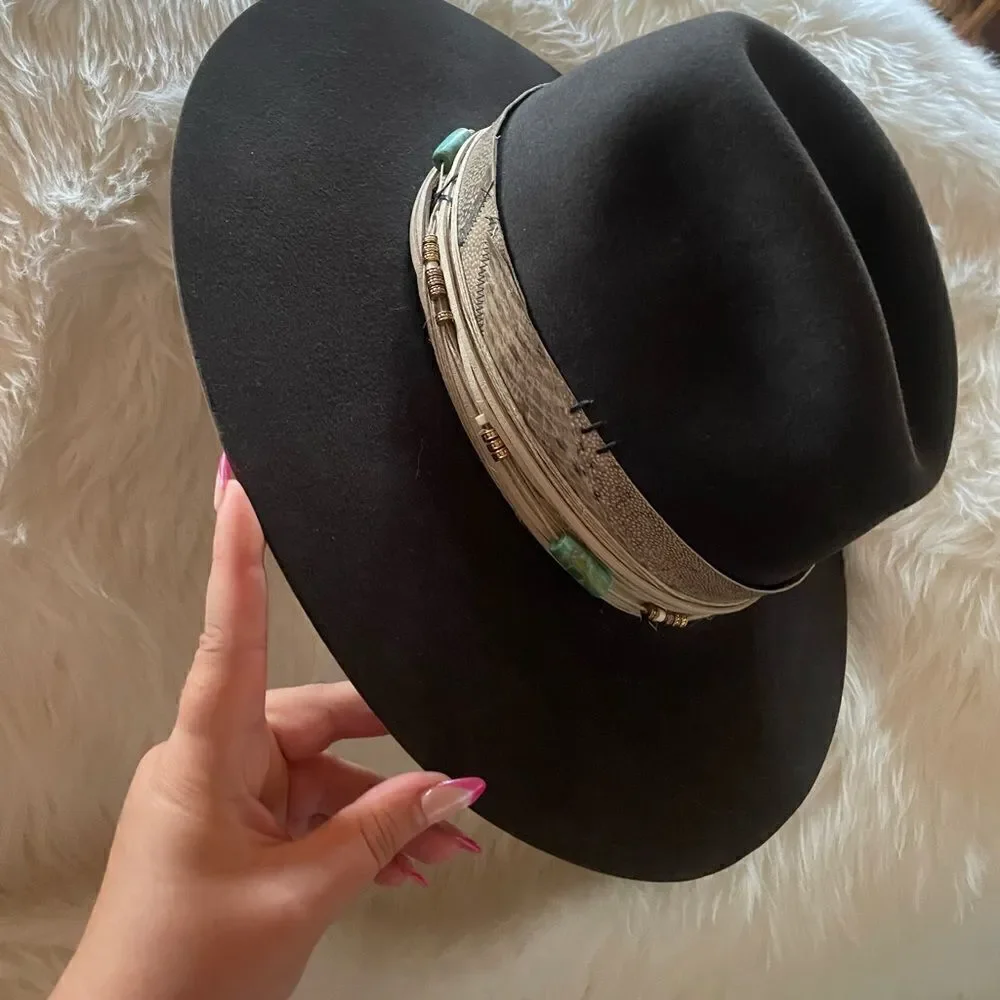 Aspen custom flat brim hat